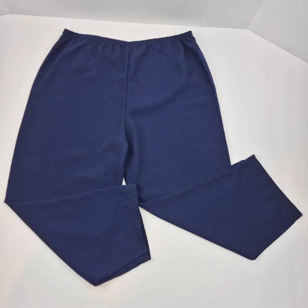 Vtg Mimi Kids Dragon Embroidered Asian Outfit Set‎ Navy Blue Top Pants Sz 10 Y2K